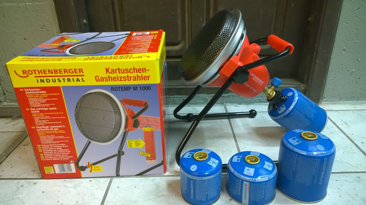 RoTemp M 1000 na - Campingaz CV 470 - cz 4