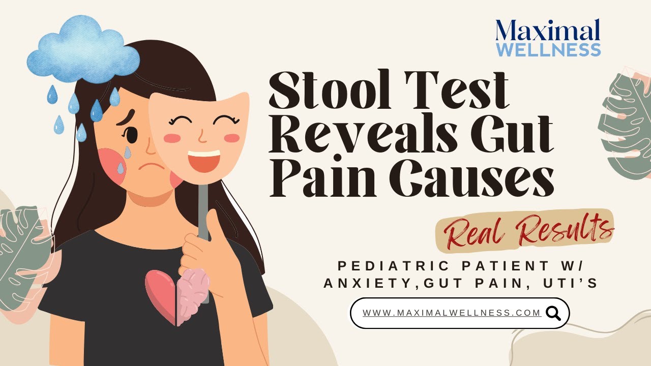 Stool Test Reveals Gut Pain Causes! Little Girl w/ UTI's, Mood Swings, Tummy Troubles