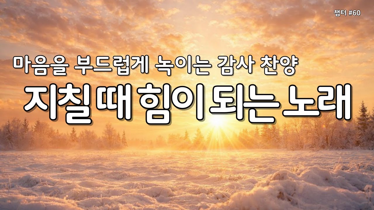 【 위로 찬양 | 마음의 평안 】마음이 지칠때 그냥 틀어놓으세요 | 은혜의찬양 60 #찬양연속듣기 #찬양모음 #은혜로찬양 #감사찬양 #성경읽어주는누나 #Gospelsong #ccm