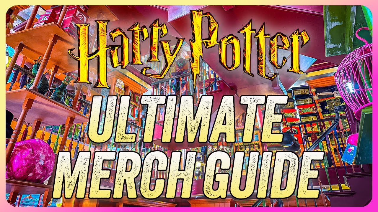 ALL The Harry Potter Merch at Universal Orlando! ⚡