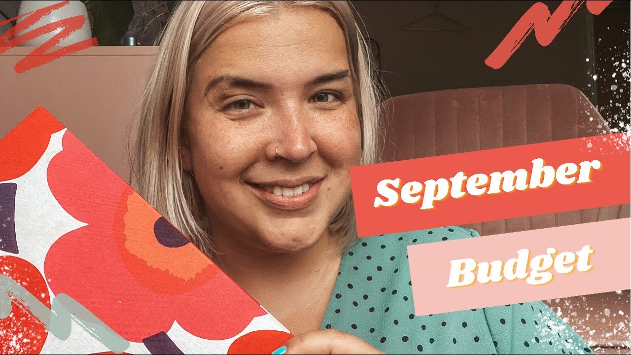 SEPTEMBER BUDGET - My First Months Budget - Debt Free Journey UK