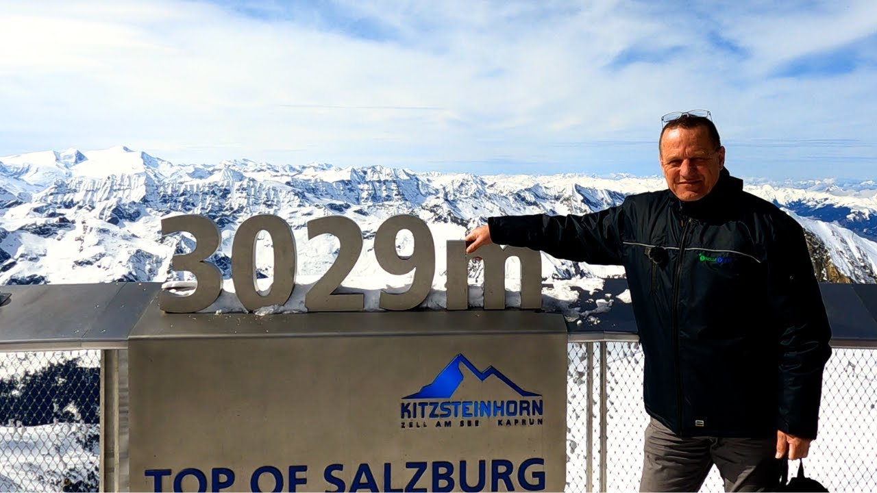 MET DE TOURINGCAR NAAR ZELL AM SEE-KAPRUN EN EEN BEZOEK AAN DE KITZSTEINHORN 