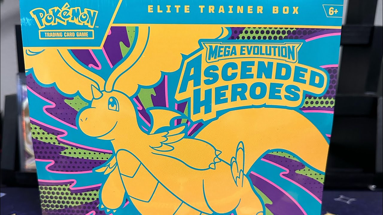 NEW!!! Ascended Heroes ETB Pokemon #pokemon #gengar @1satTheKingdom 