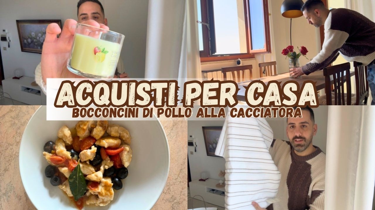 ACQUISTI PER CASA 🧺🕯️Bocconcini di pollo alla cacciatora | Yankee candle, Coin Casa