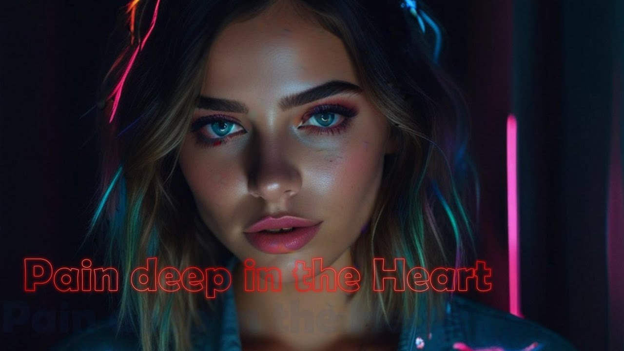 Pain deep in the Heart　 By K SIMON　official AI music video