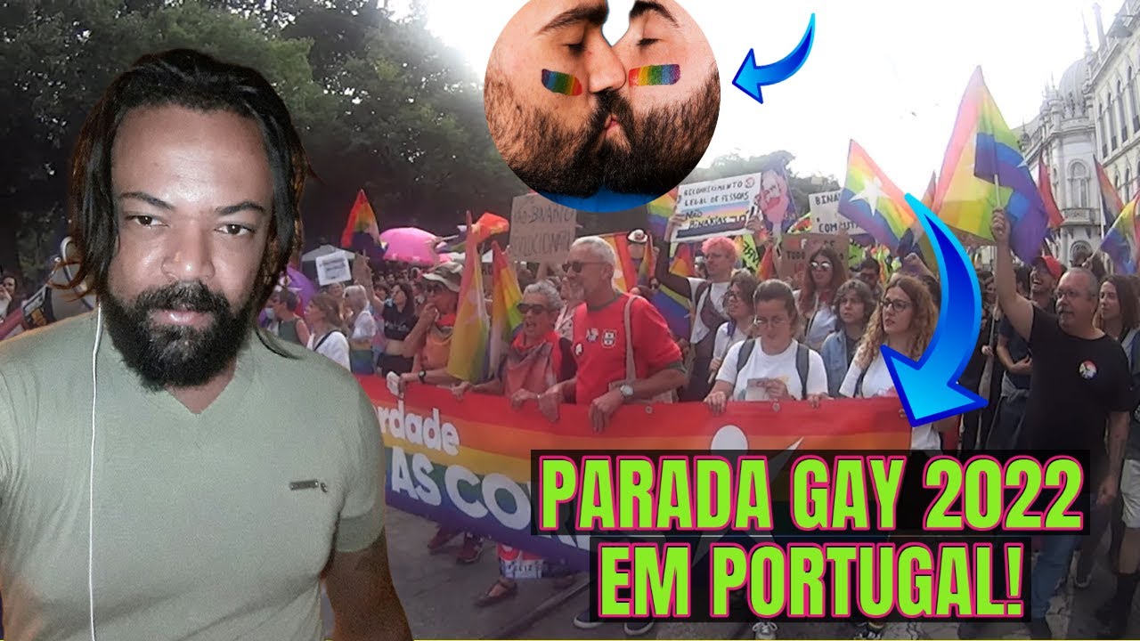 PARADA GAY 2022 EM PORTUGAL (Marcha do Orgulho LGBT Lisboa) EXCLUSIVO