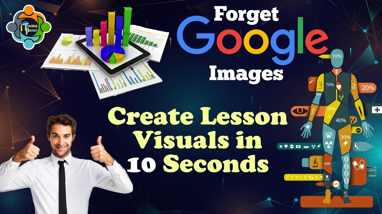 Create Lesson Visuals in 10 Seconds: A.I Powered -  Forget Google Images