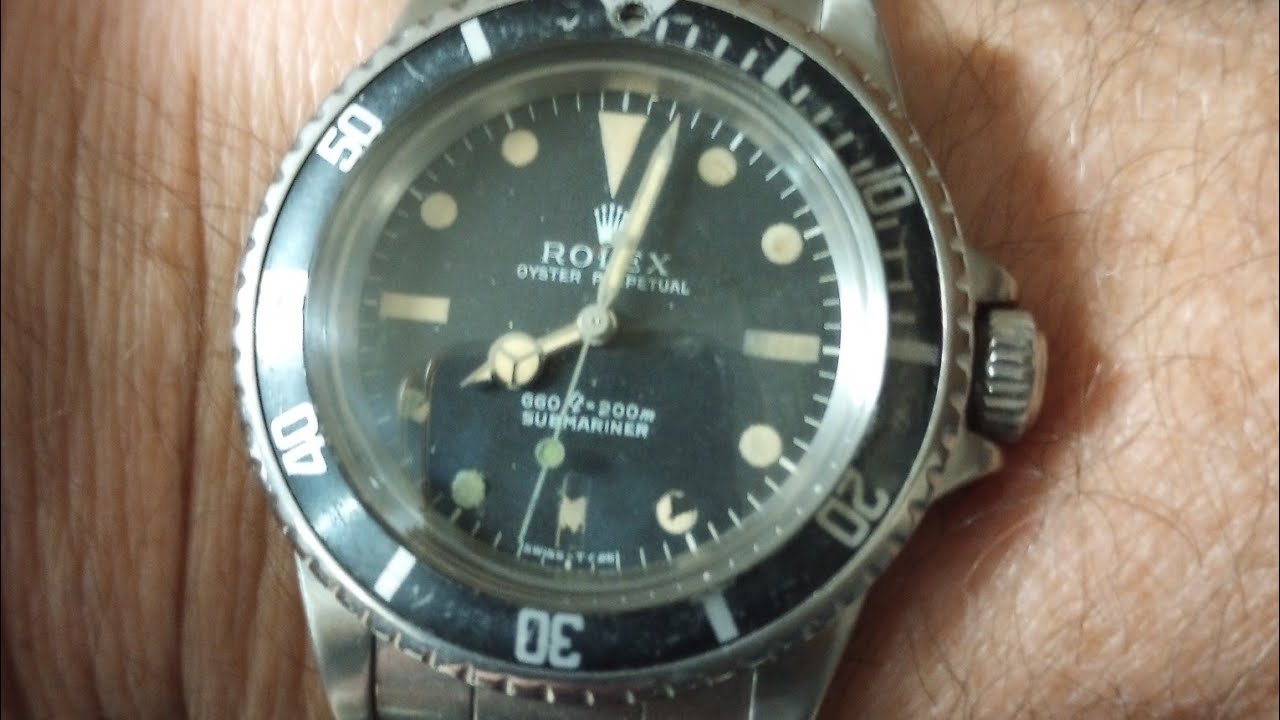 Rolex Submariner 5513 менее чем за 1000 долларов?
