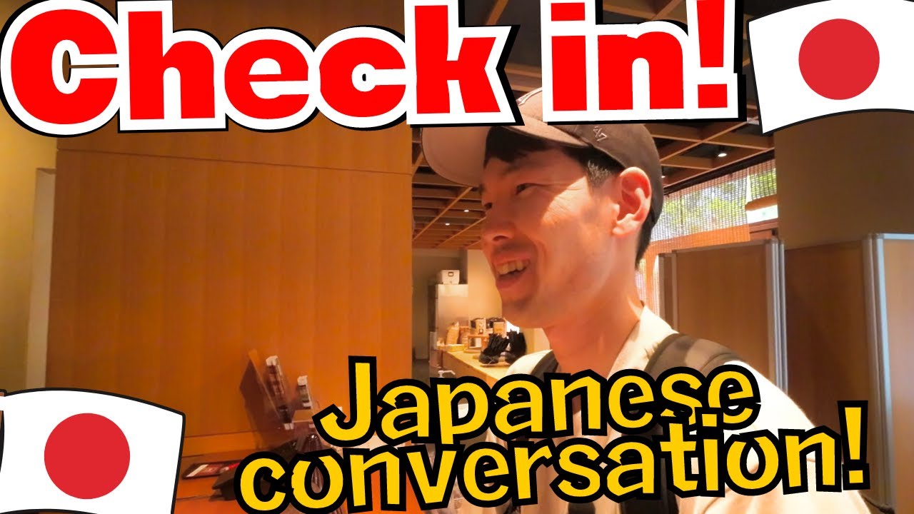 Checking in at a hotel in Japan / Japanese conversation! [#100]
