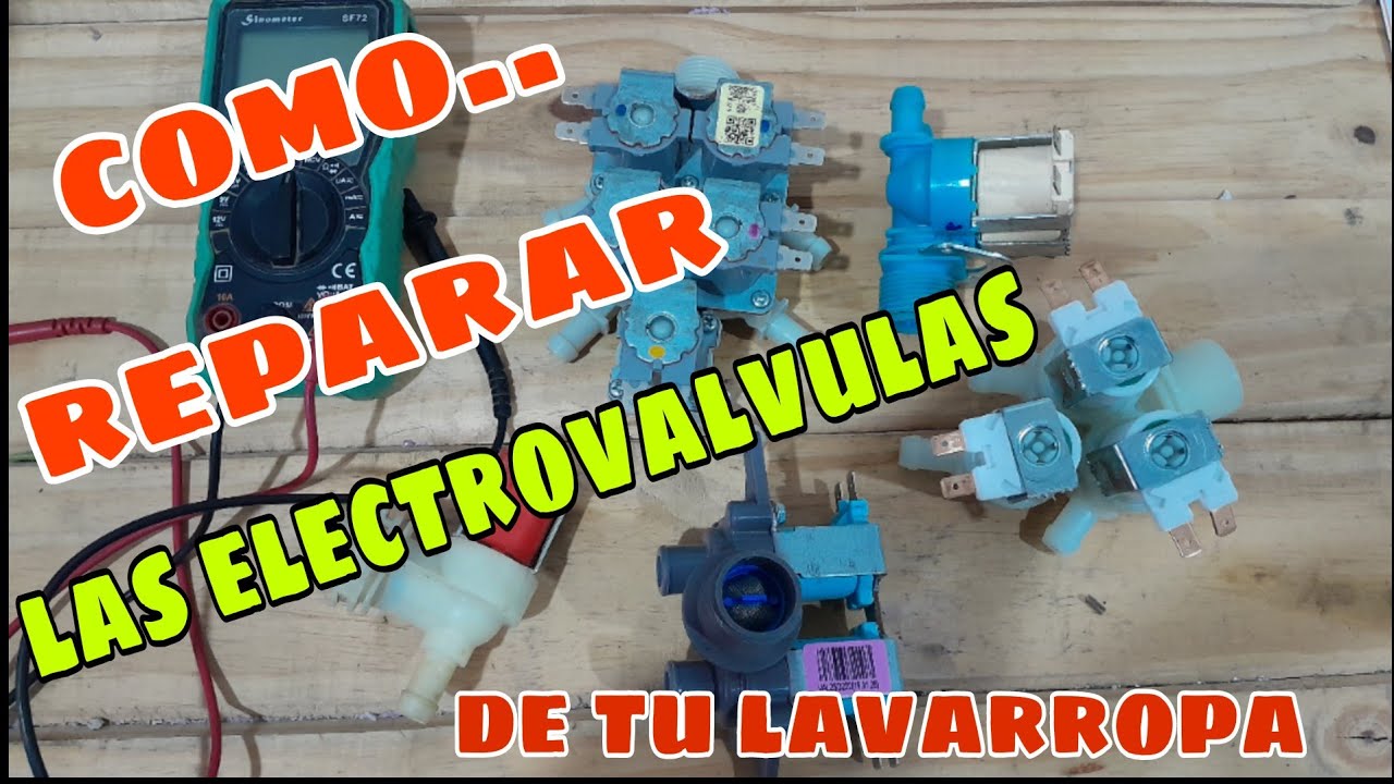 FALLA ELECTROVALVULAS LAVARROPA 🤔☝️☝️CARGA CONSTANTEMENTE