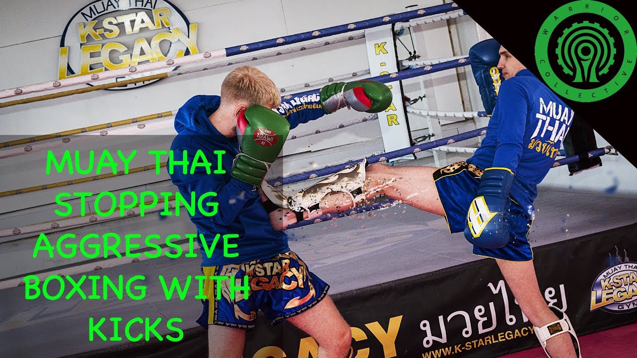 Muay Thai Vs Boxing - Countering Punches with Kicks Tutorial