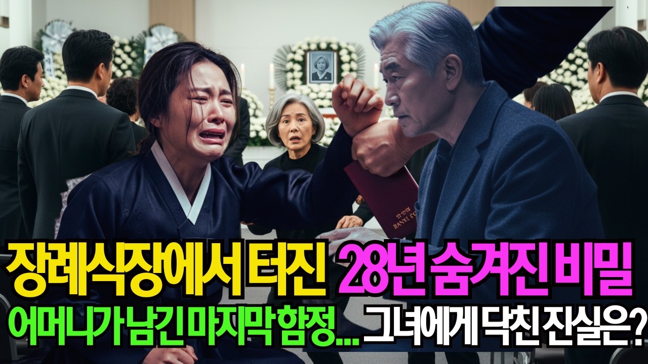 바닷바람이 지나간 자리, 장례 끝나자 문 부수고 들어온 남자들...표적이 된 딸 I 오디오북 I 시니어드라마 I 인생사연 I 조약돌사연