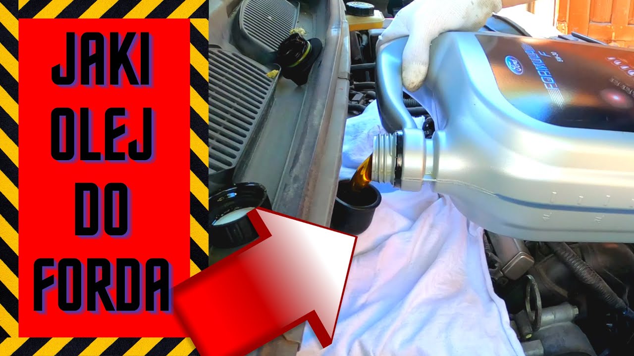 JAK WYMIENIĆ OLEJ FORD FOCUS C-Max, JAKI OLEJ DO SILNIKA FORD, Duratec 1.8 Benzyna, FT197