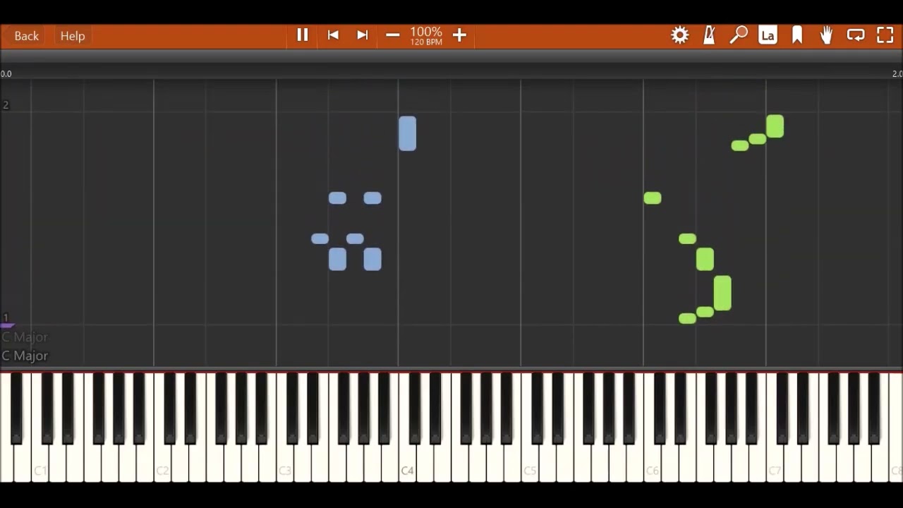 Samsung Grace Note Notification On Synthesia