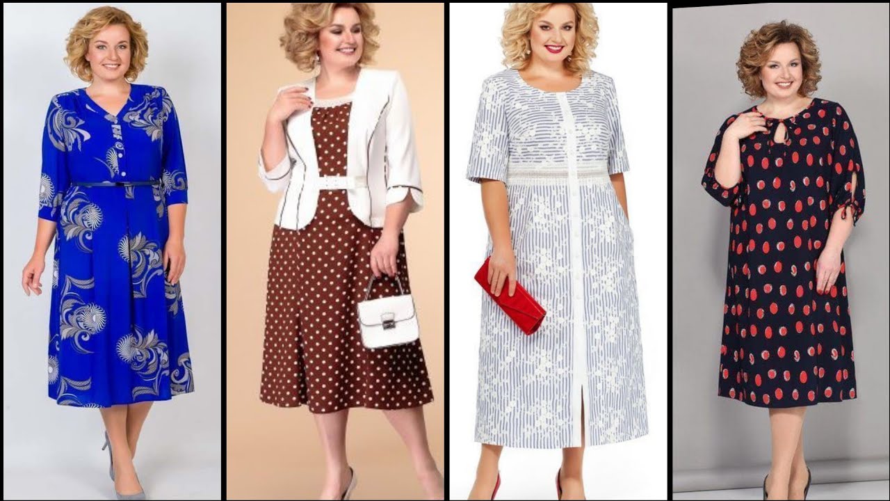 Very beautiful and trendy plus size printed dresses for mother of the bride