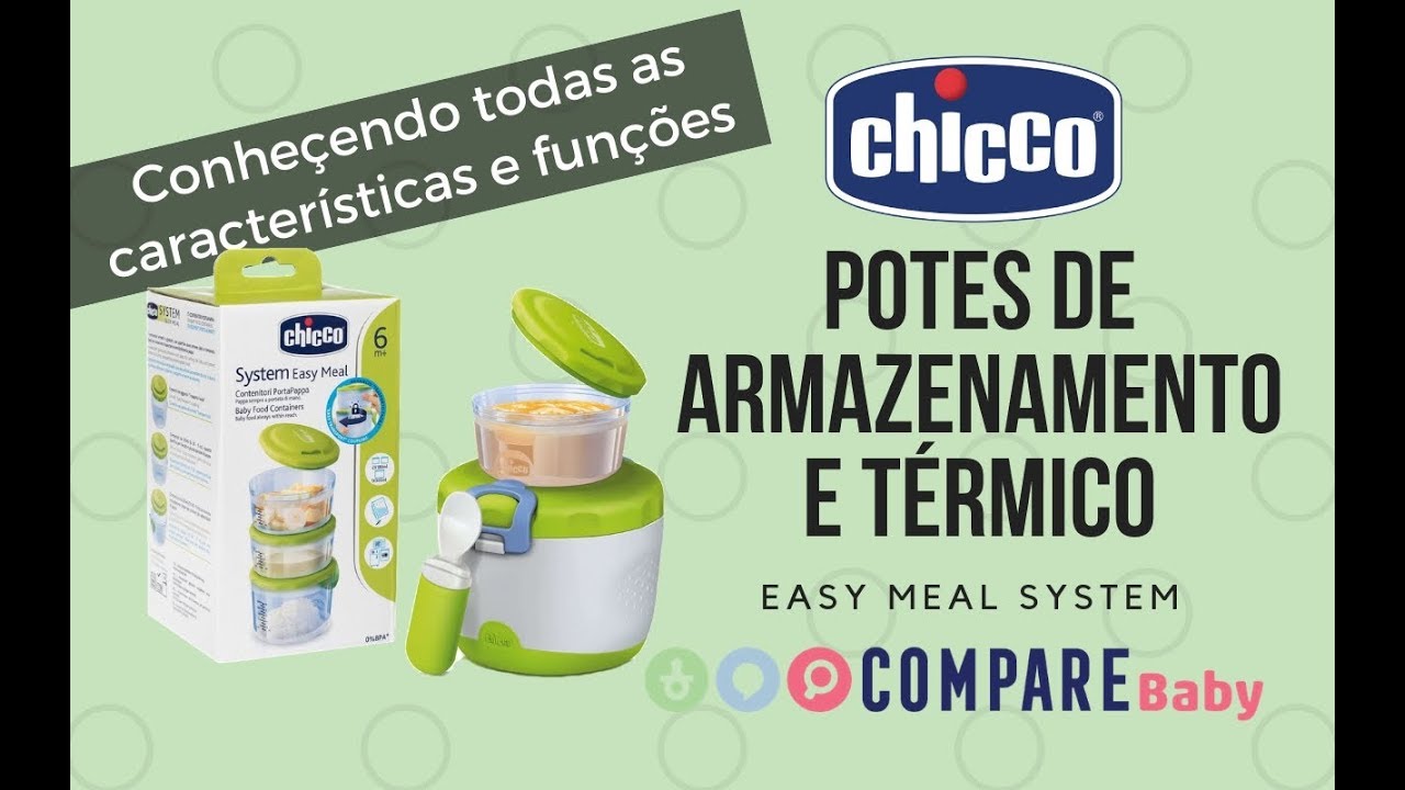 POTE TÉRMICO Chicco Easy Meal System para Alimentação