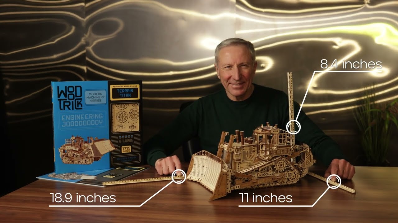 WoodTrick Terrain Titan | Ultimate Wooden Off-Road Model