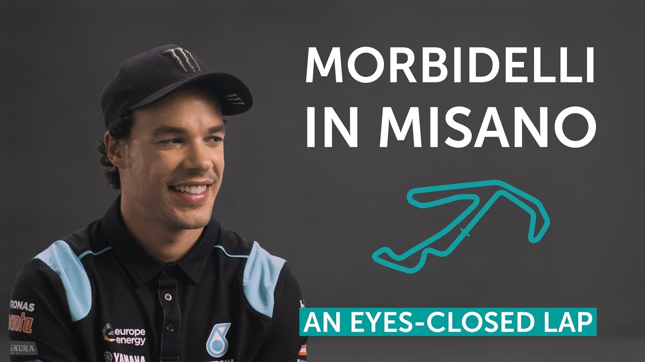 An eyes-closed lap of Misano with Franco Morbidelli