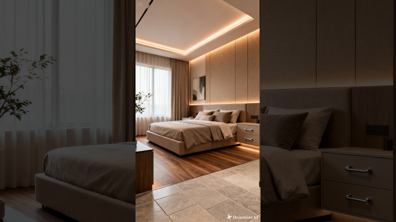 Luxury Minimalist Guest Bedroom