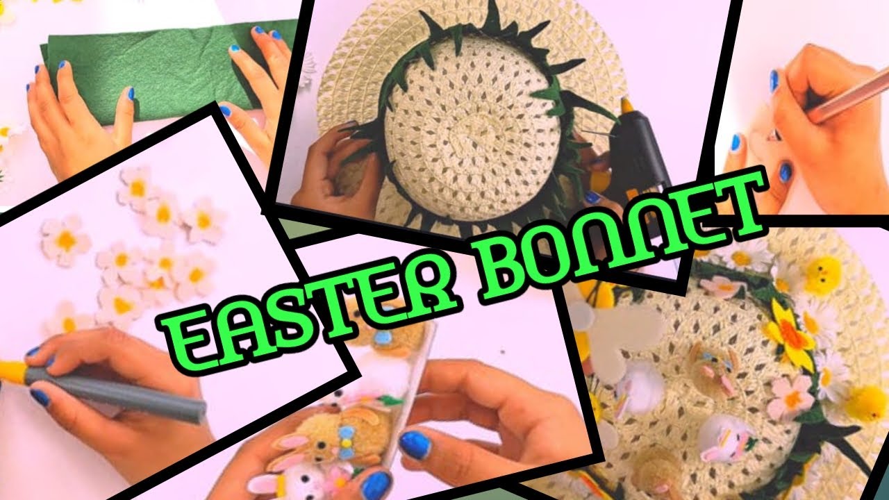 Easter Bonnet Decoration| Easy Easter Crafts