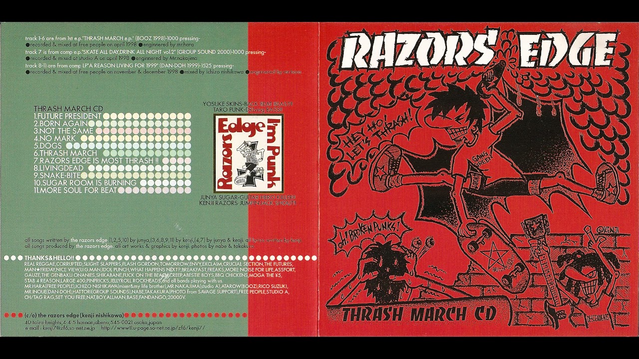 Razors Edge – Thrash March (2000)