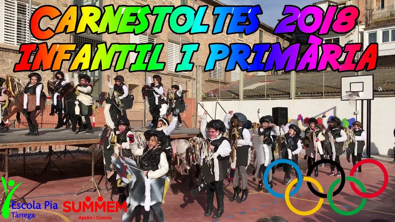 Carnestoltes Infantil i Primària 2018 - Escola Pia Tàrrega