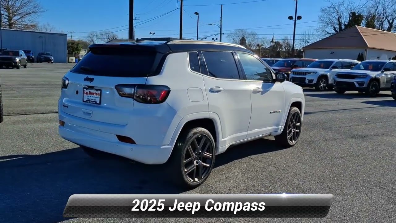New 2025 Jeep Compass Limited, Smyrna, DE N25-7074