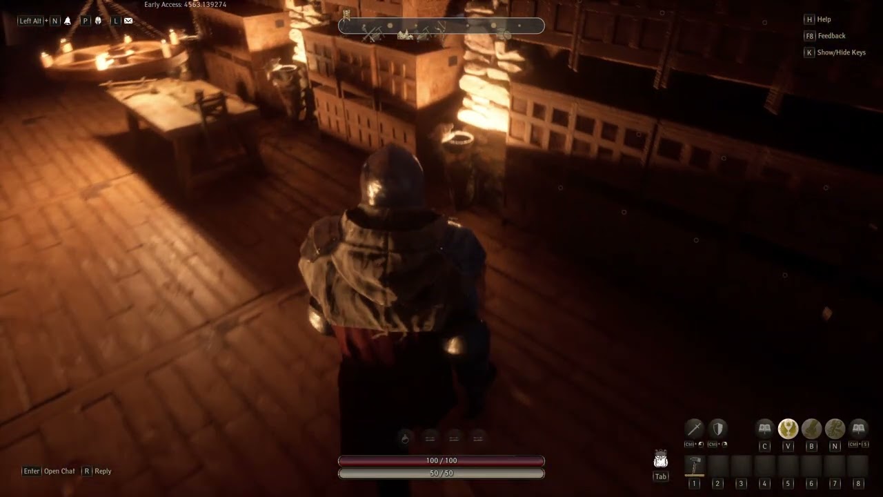 Pax Dei: Finding a Furnace Spot, Crafting Bow Staves, and Resource Gathering - 2025-03-17