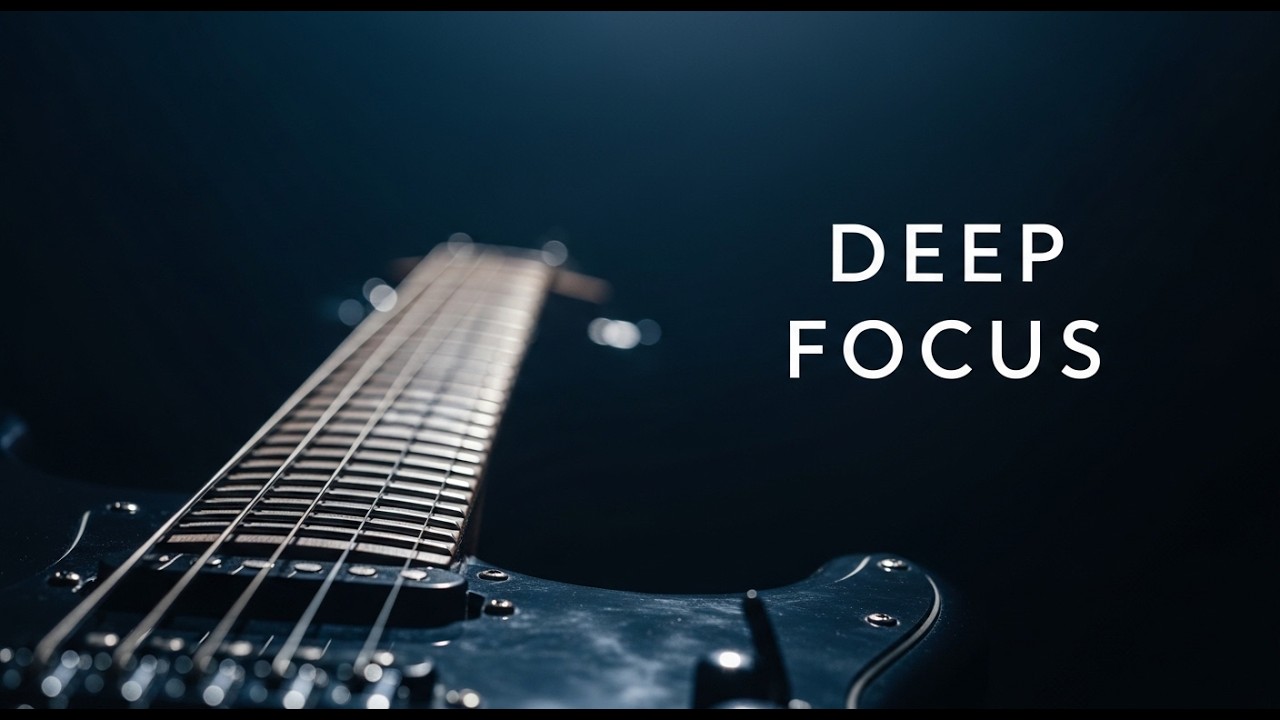 🔴 LIVE Deep Focus Blues Music | 12 Hour Non-Stop Background Guitar