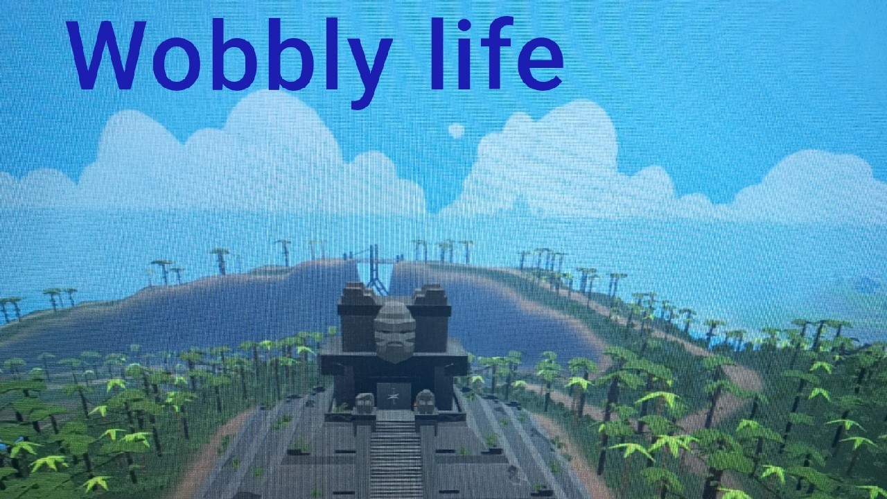 Wir betreten einen Tempel in Wobbly Life