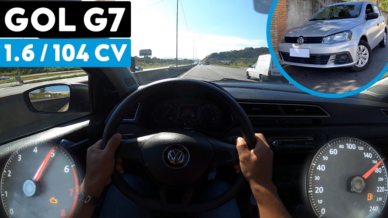 TESTE ACELERANDO GOL MSI 1.6 G7 | É BOM? ANDA BEM? VALE A PENA? AVALIAÇÃO DE DESEMPENHO NA ESTRADA