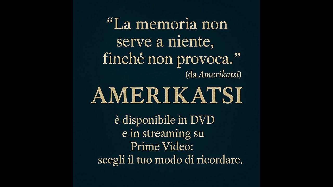 AMERIKATSI  Giornata della Memoria #movie #streaming #dvd #primevideo #cinema