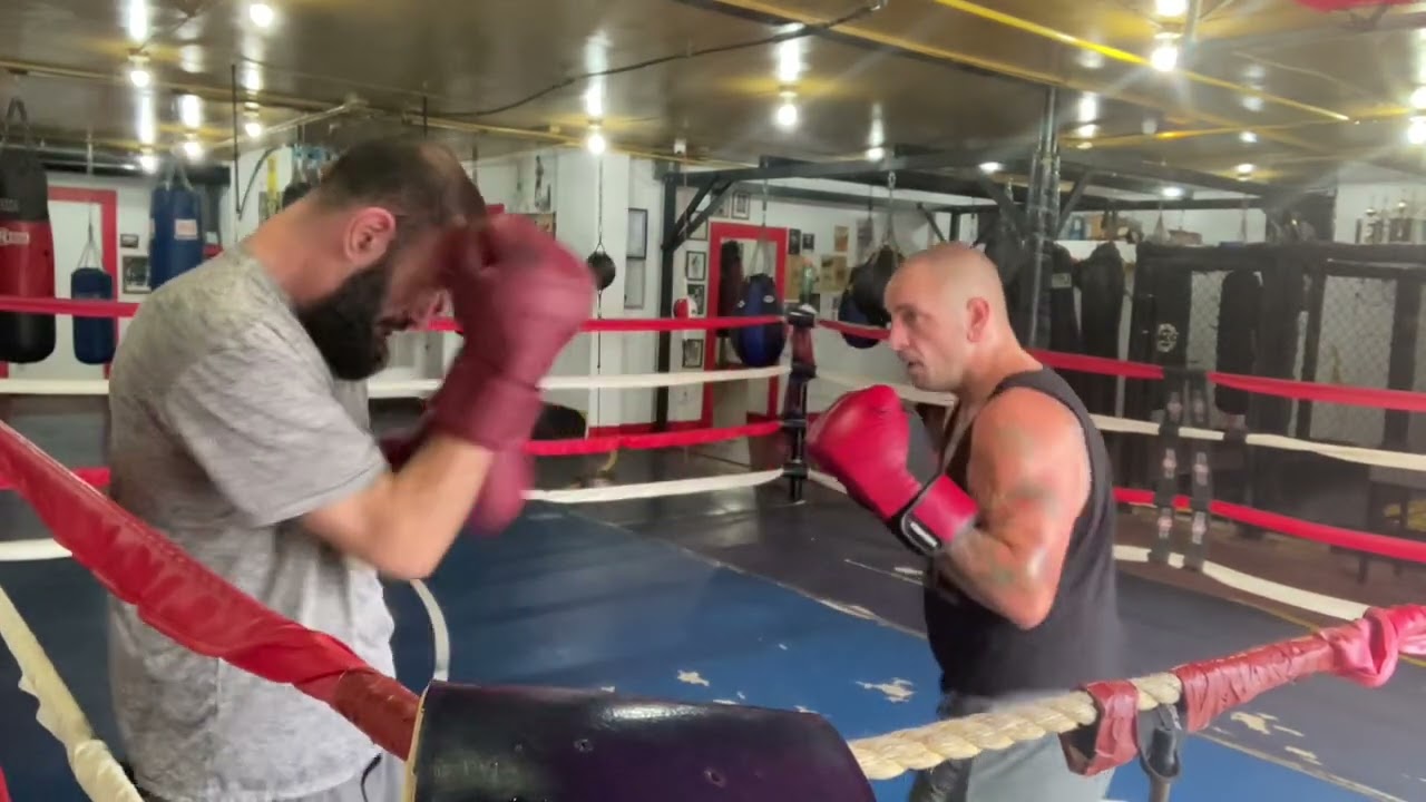 Sparring Round 2 9/27/24 coach Riley Flintown Boxing Club