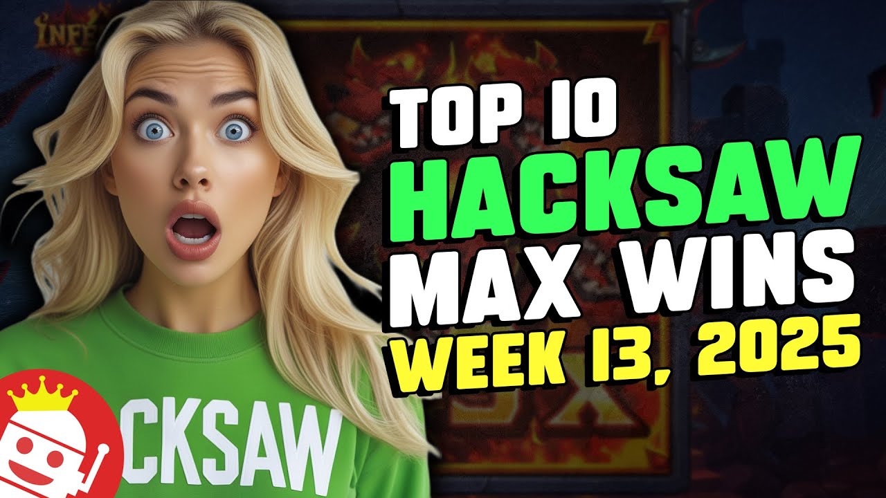 🔥 TOP 10 HACKSAW GAMING MAX WINS OF WEEK 13 / 2025 | REAL PLAYER WINS!