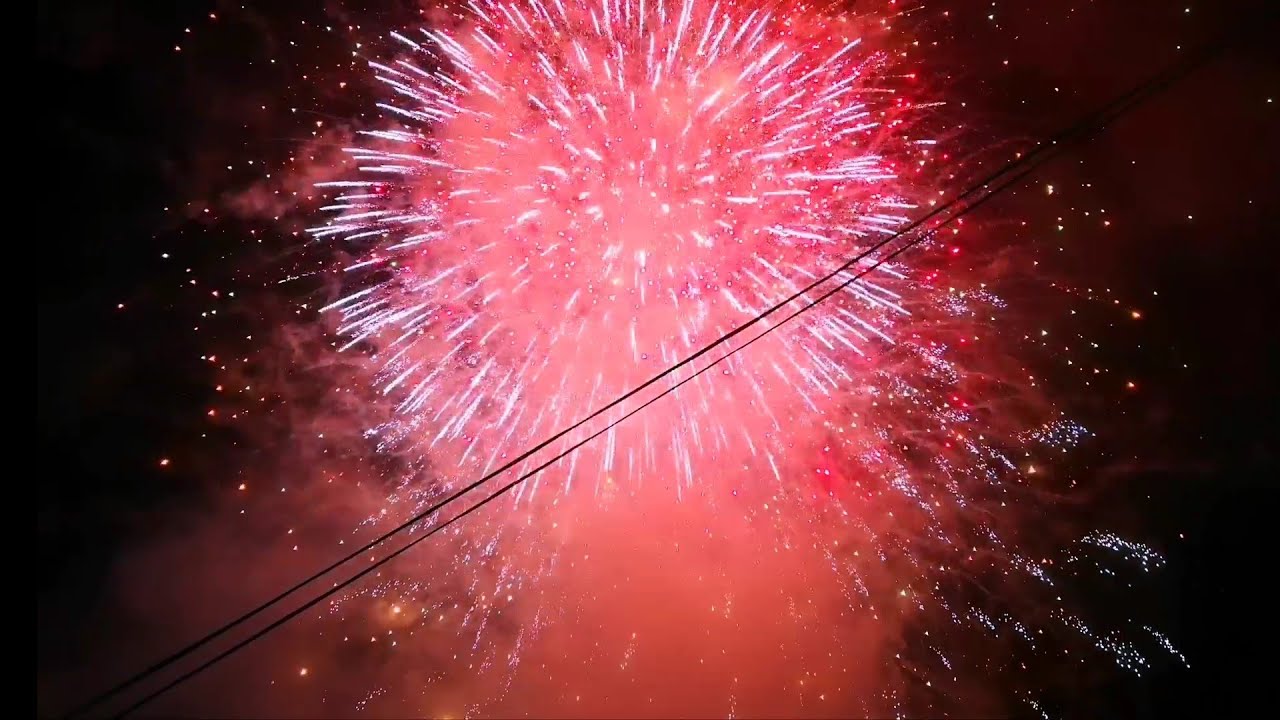 Quema de Castillo Fiesta Patronal Santo Domingo Tepuxtepec Mixe 2021