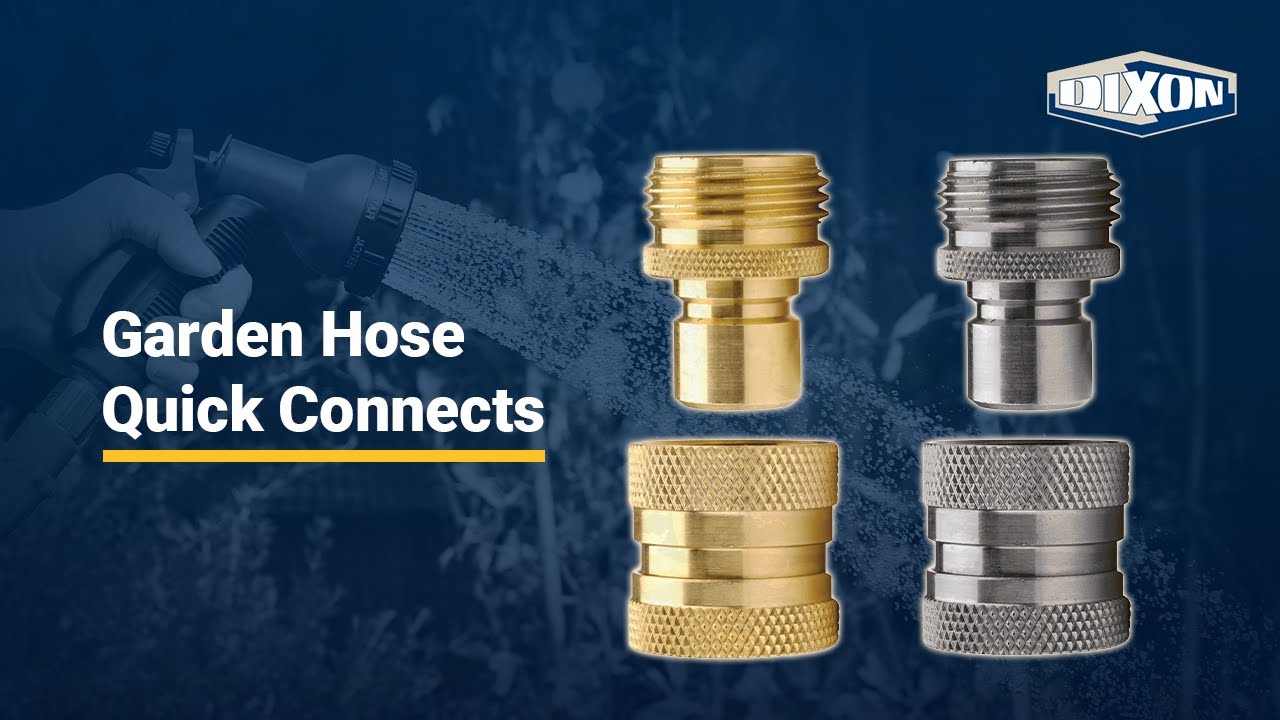 Garden Hose Quick Connects