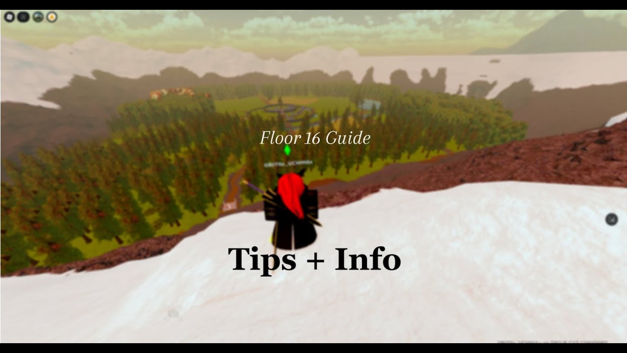 Sword Blox Online: Rebirth SBO:R Floor 16 Guiding