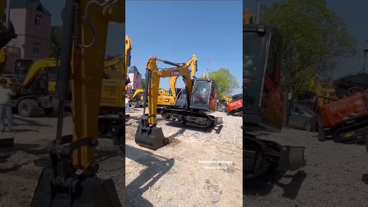 XCMG 85 mini excavator 