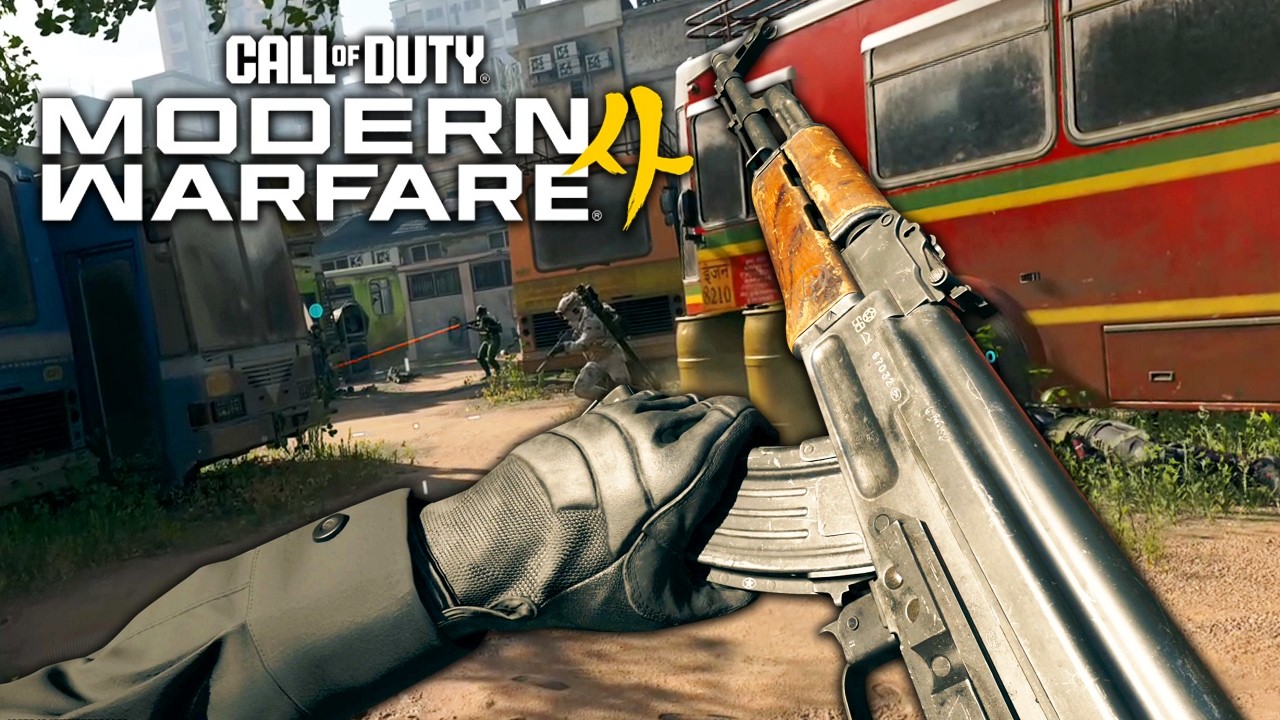 Iconic AK-47 in Modern Warfare 4 BETA Gameplay