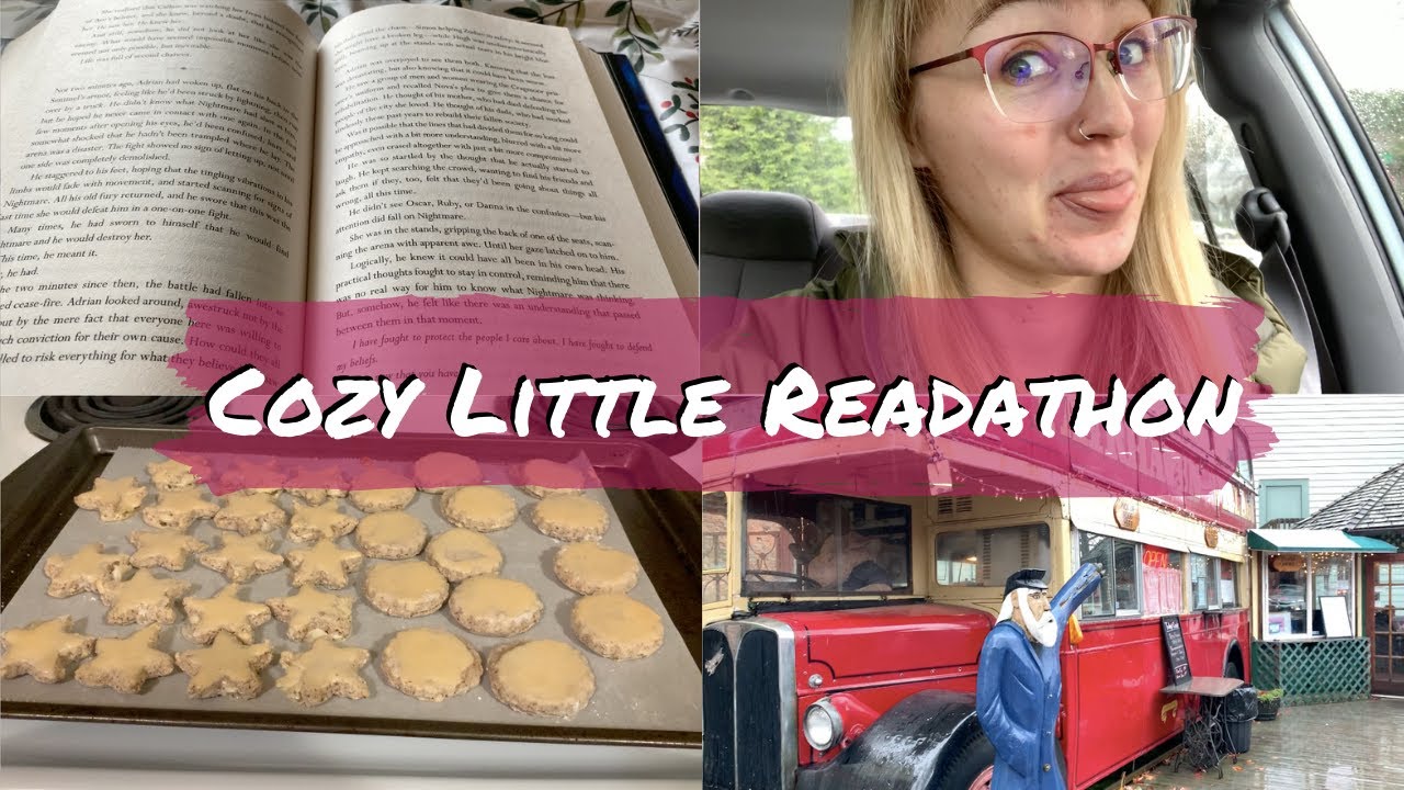 Cozy Little Readathon Vlog || Hosting, Supernova, 24 Hr Readathon
