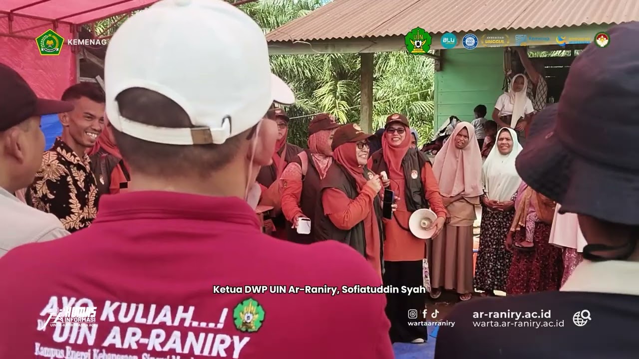 DWP UIN Ar – Raniry, Salurkan Rp. 50  Juta Untuk Korban Bencana di Sawang Aceh Utara