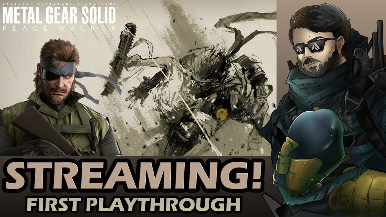 Metal Gear Solid Peace Walker - Day 1 | Co-op In Metal Gear Is FUN ASF! (First Playthrough)