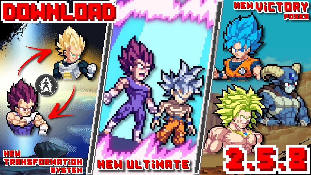 🔥(DOWNLOAD) Z LEGENDS 3 v2.5.8 - New Vegeta Ego Ultimate + Transformation System + New Victory Pose!