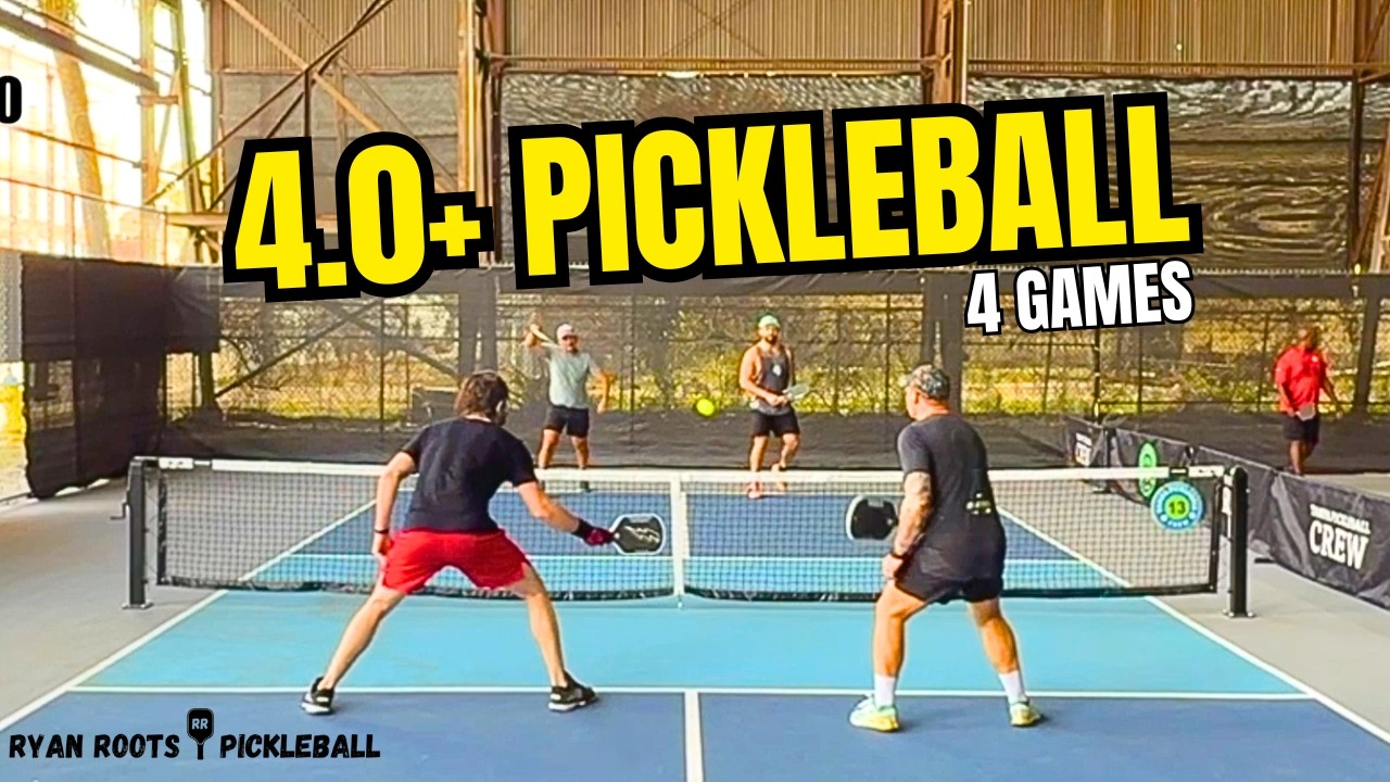 4.0+ DUPR Pickleball Games (Tampa Florida) Ryan Roots Pickleball