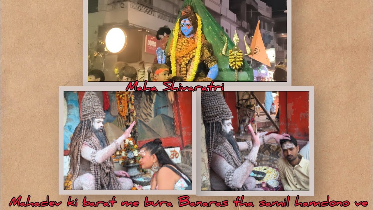 My vlog day 46 Mahadev ki baratme pura banaras bana barati RahulKiDuniya #BanarasDiaries #hindivlog 