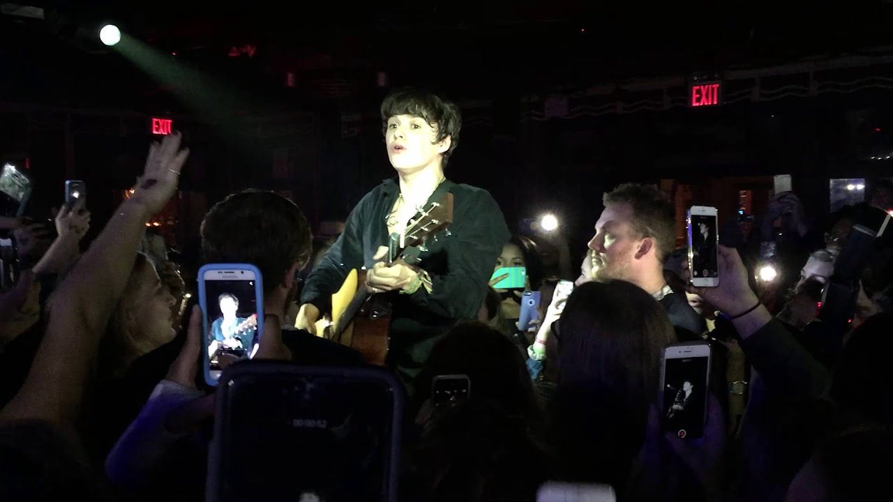 The Vamps - Shout About It - Brad in the Crowd (Marlin Room at Webster Hall 12/16/15 NYC) LIVE