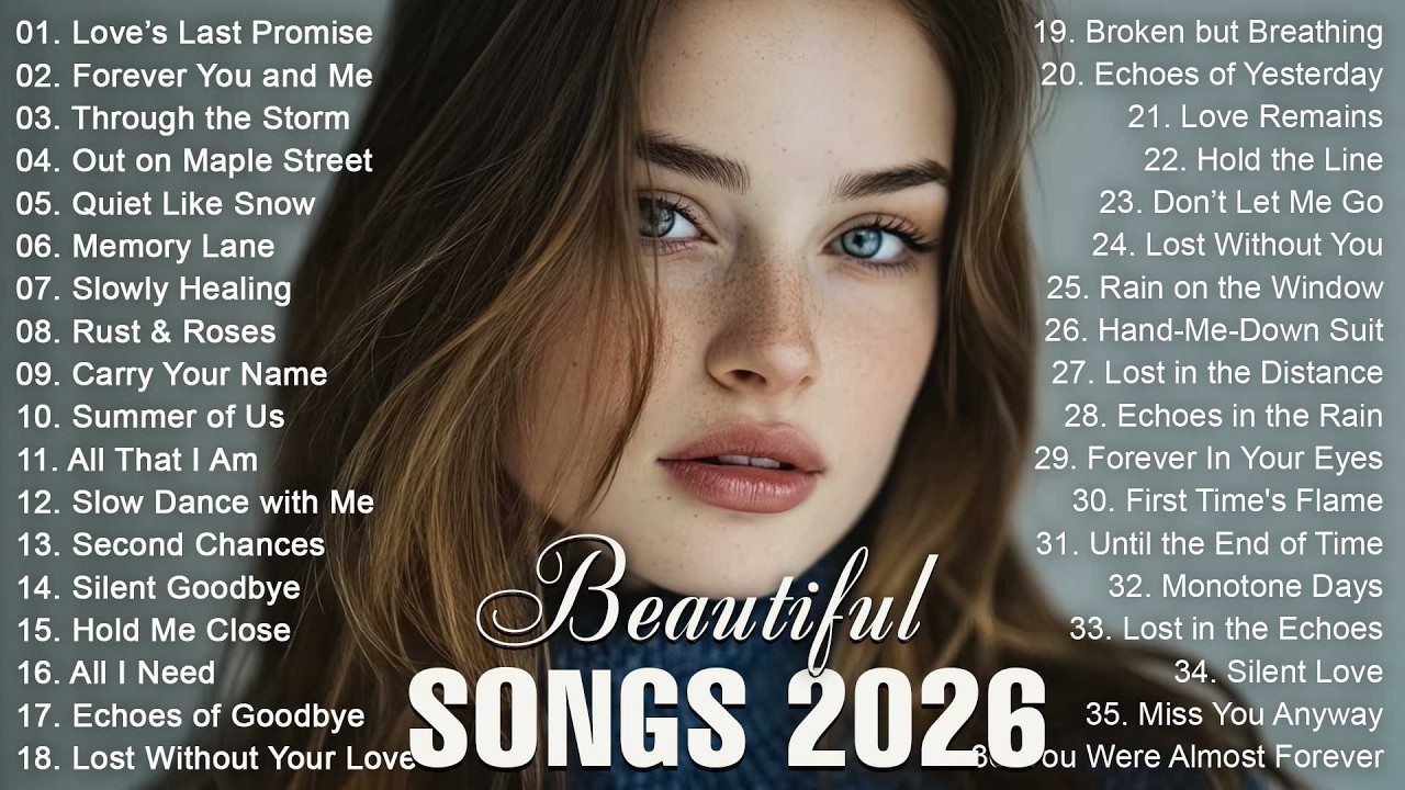 Beautiful Love Songs 2026 | Emotional Romantic Ballads | Relaxing Songs