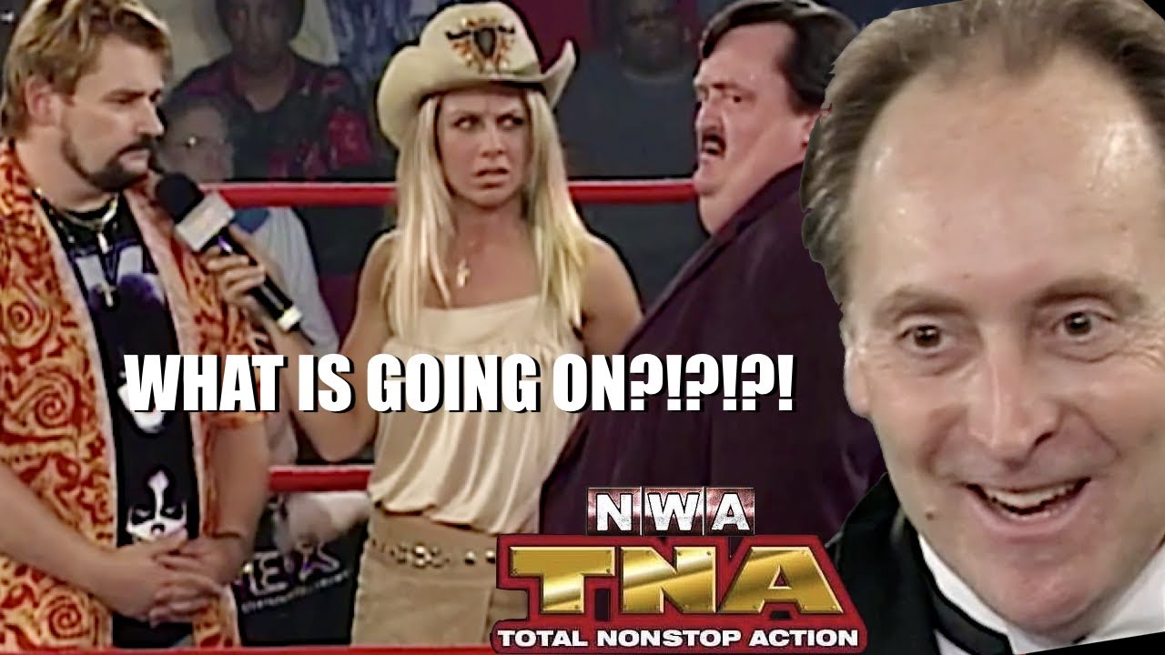 I CONTINUE WATCHING NWA TNA BUT THE SEGMENTS KEEP GETTING STRANGER!