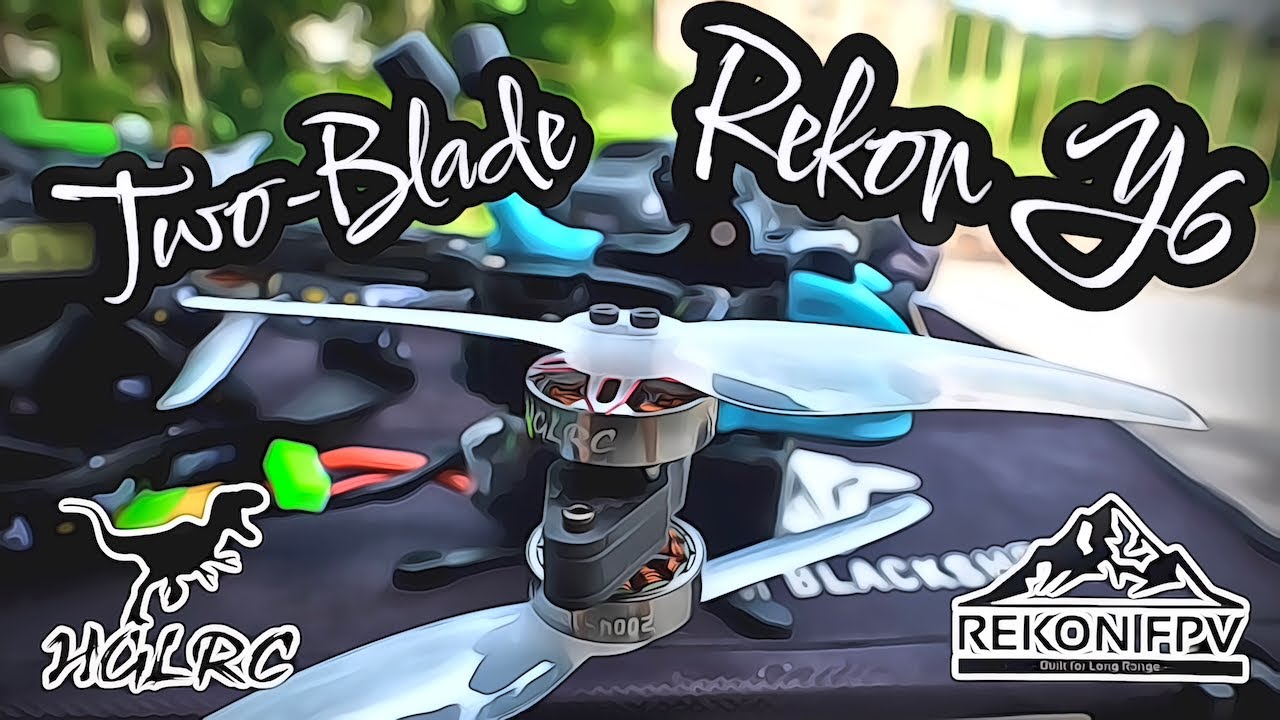 Rekon Y6 effizienter mit zwei Blatt Propeller ? Das Testen wir heute mal.￼#3  