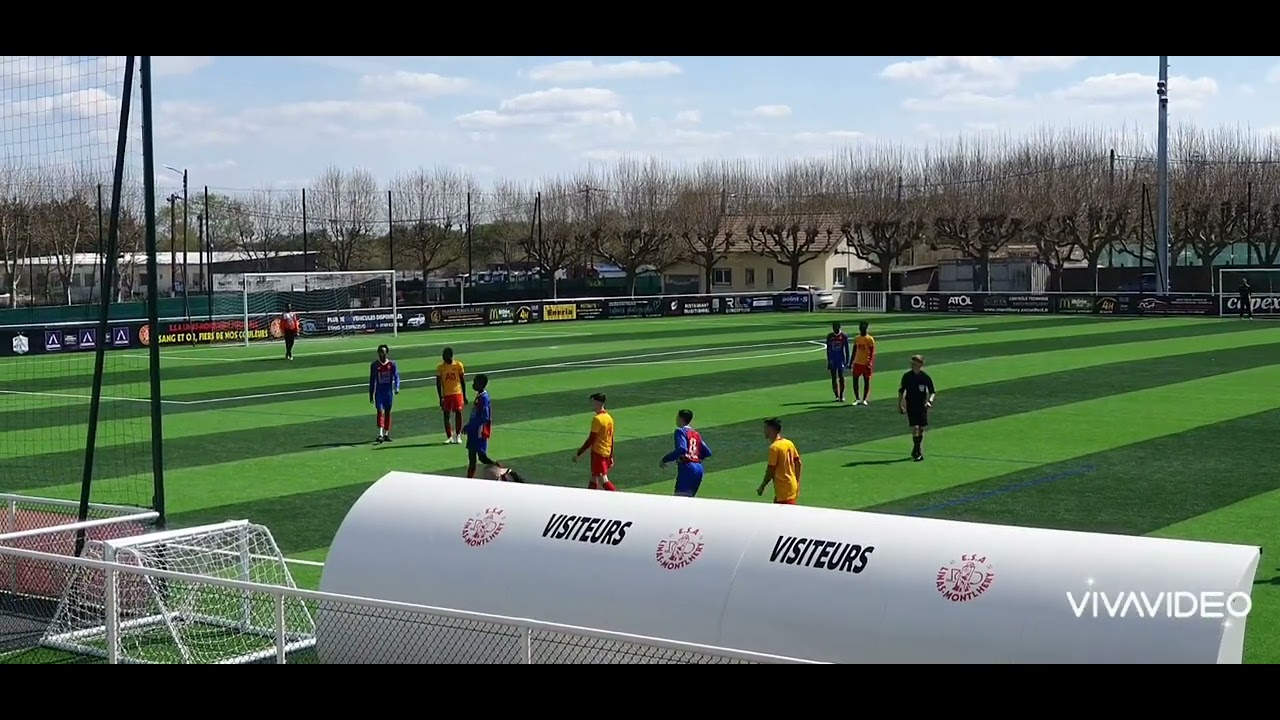 LINAS U16 R2 VS EVRY Partie 1